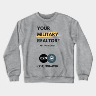 Military Realtor Crewneck Sweatshirt